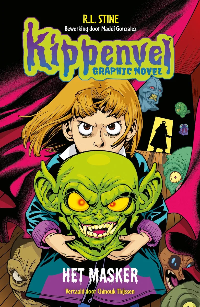 Kippenvel Graphic novel - Het Masker de Kluitman – photo du livre