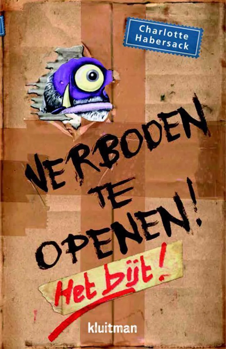 Verboden te openen - Het bijt! von Kluitman – Buchfoto