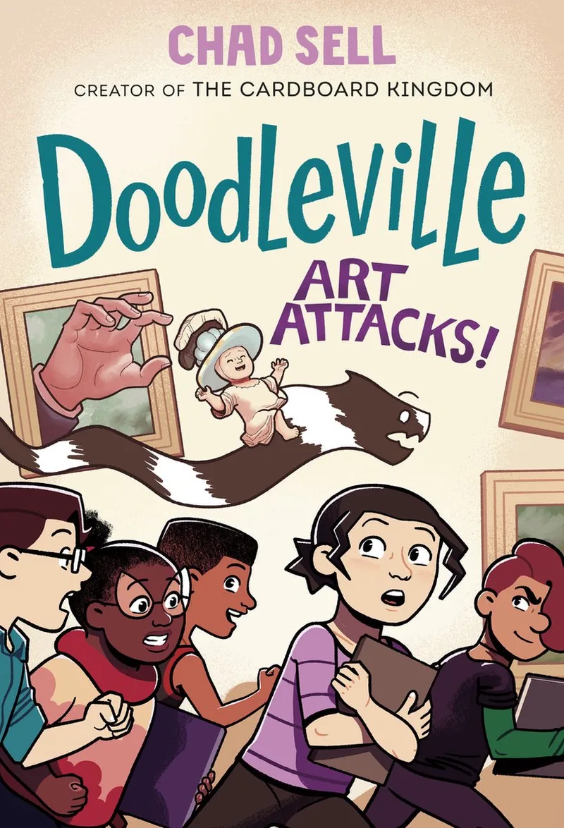 Doodleville- Doodleville #2: Art Attacks! von Knopf – Buchfoto
