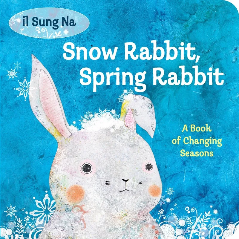 Snow Rabbit, Spring Rabbit von Knopf – Buchfoto