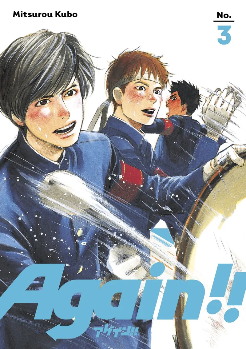 Again!! 3 von Kodansha Comics – Buchfoto