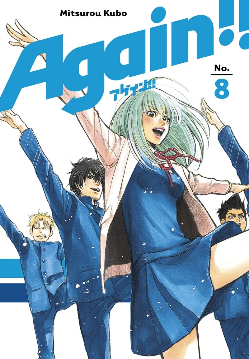 Again!! 8 von Kodansha Comics – Buchfoto