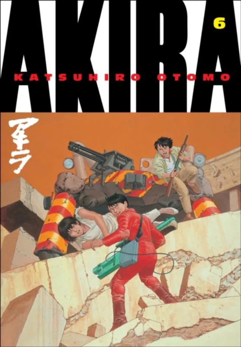 Akira, Volume 6 von Kodansha Comics – Buchfoto