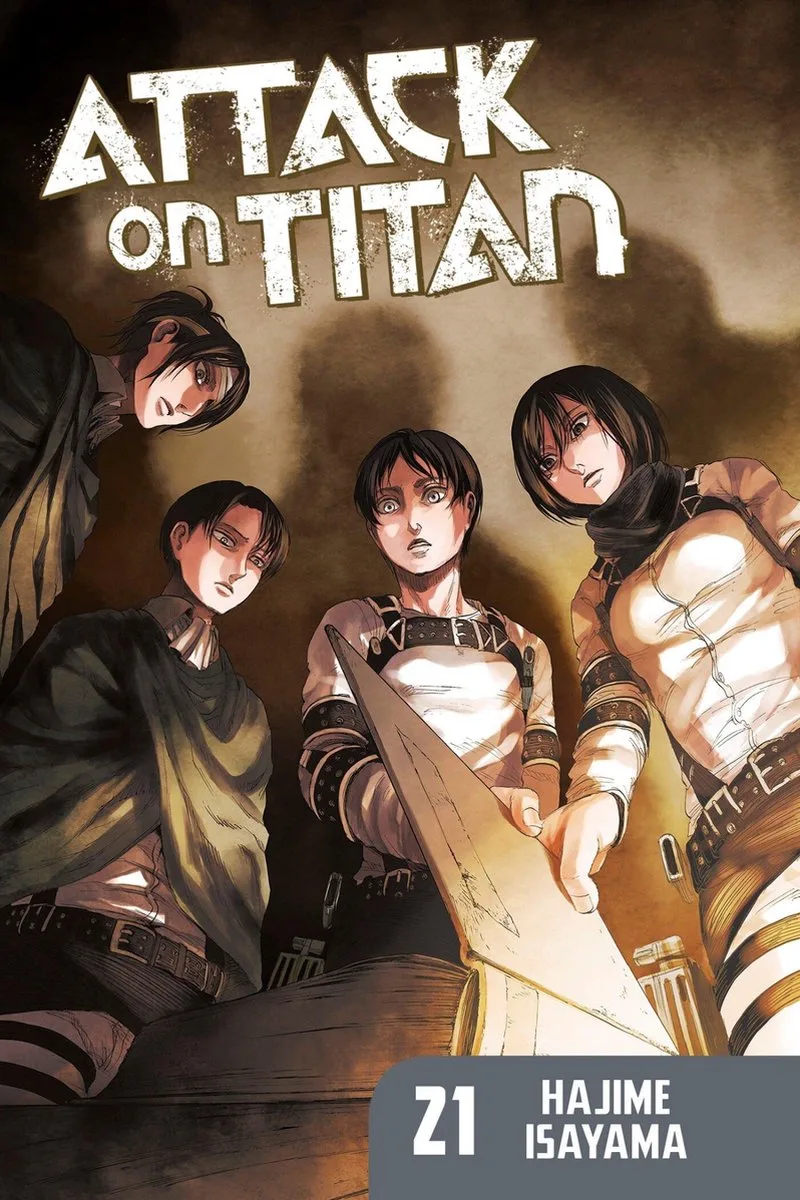 Attack on Titan 21 von Kodansha Comics – Buchfoto