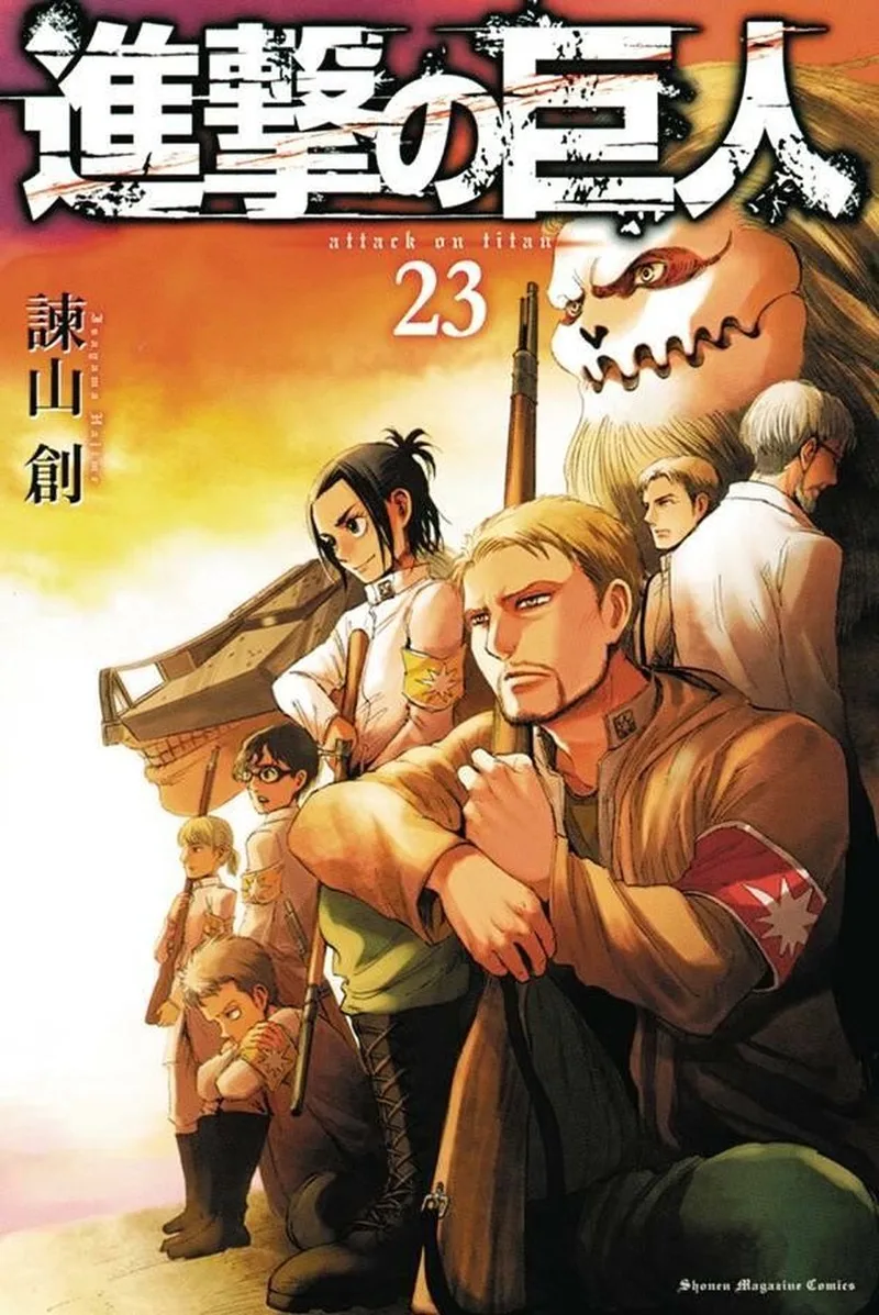 Attack On Titan 23 von Kodansha Comics – Buchfoto