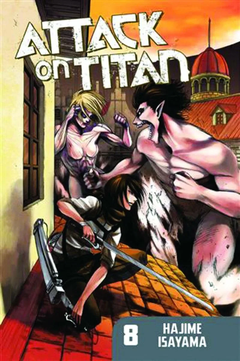 Attack On Titan 8 von Kodansha Comics – Buchfoto