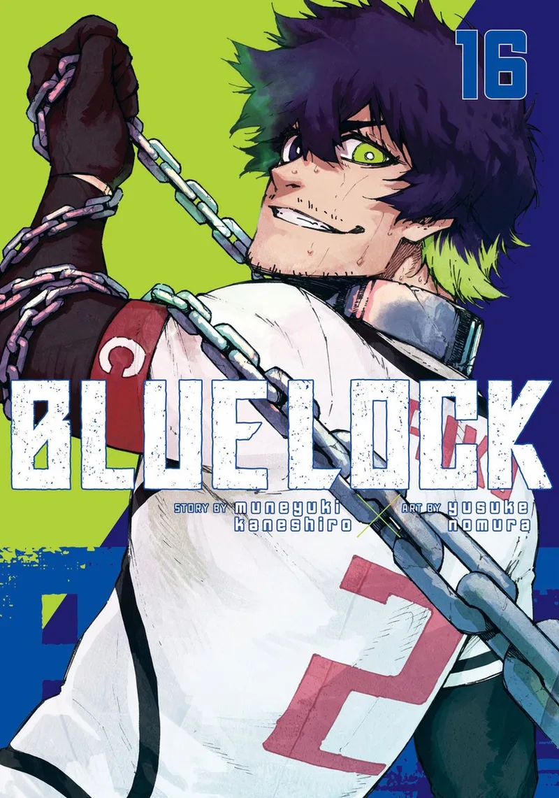 Blue Lock- Blue Lock 16 fra Kodansha Comics – billede af bogen