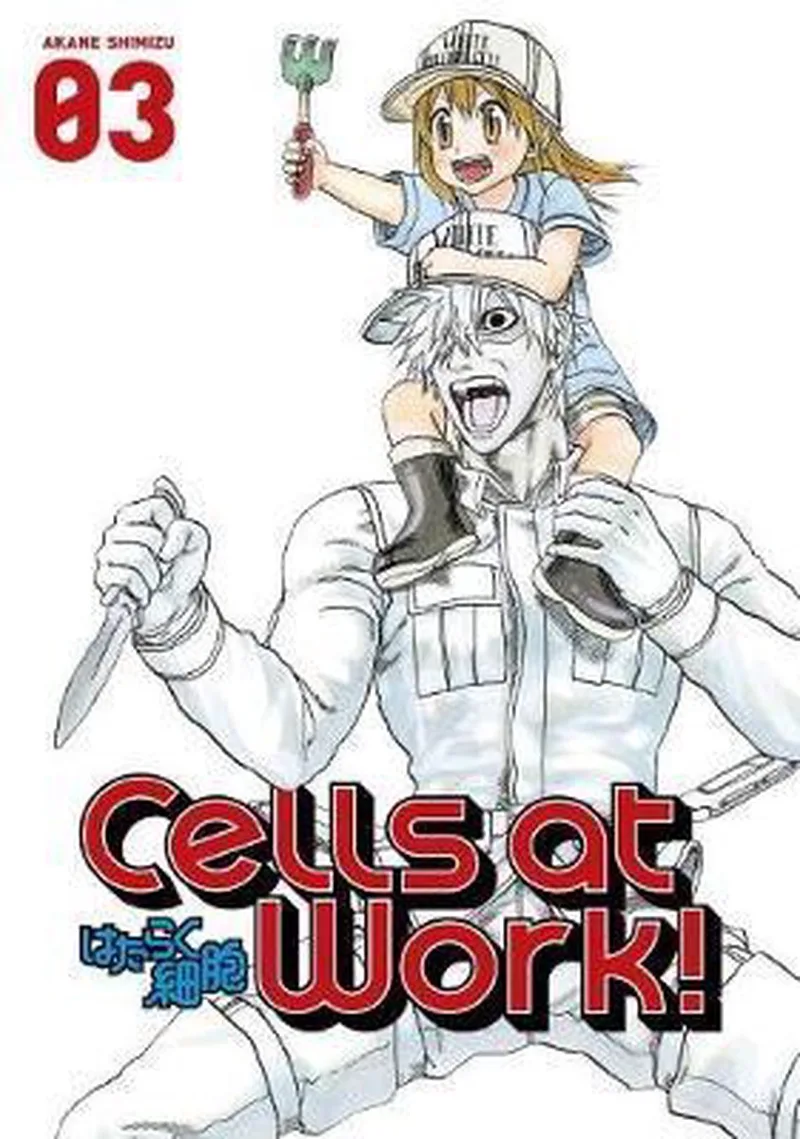 Cells at Work! 3 von Kodansha Comics – Buchfoto