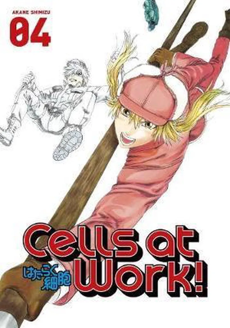 Cells at Work! 4 von Kodansha Comics – Buchfoto