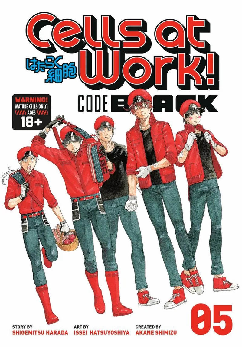Cells At Work! Code Black 5 fra Kodansha Comics – billede af bogen