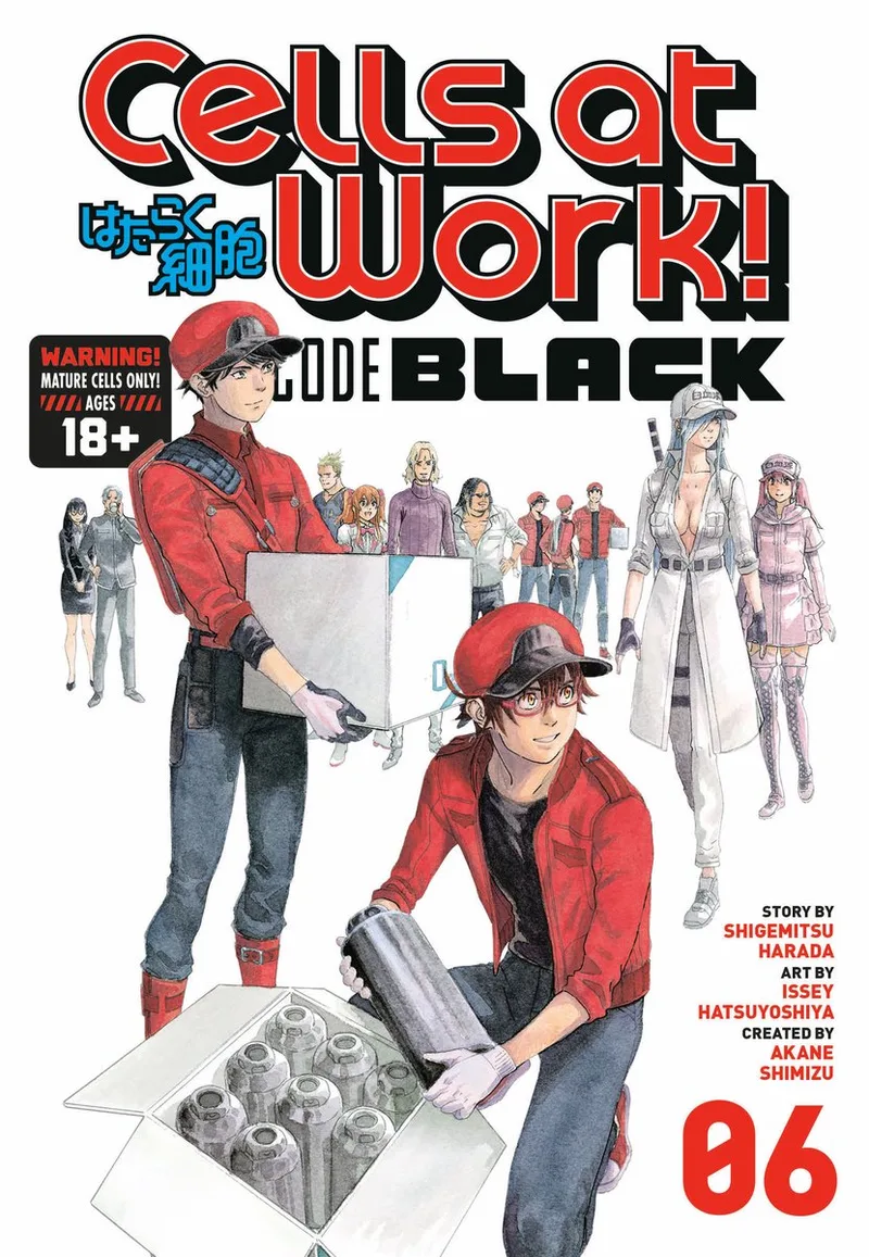 Cells at Work! CODE BLACK 6 von Kodansha Comics – Buchfoto
