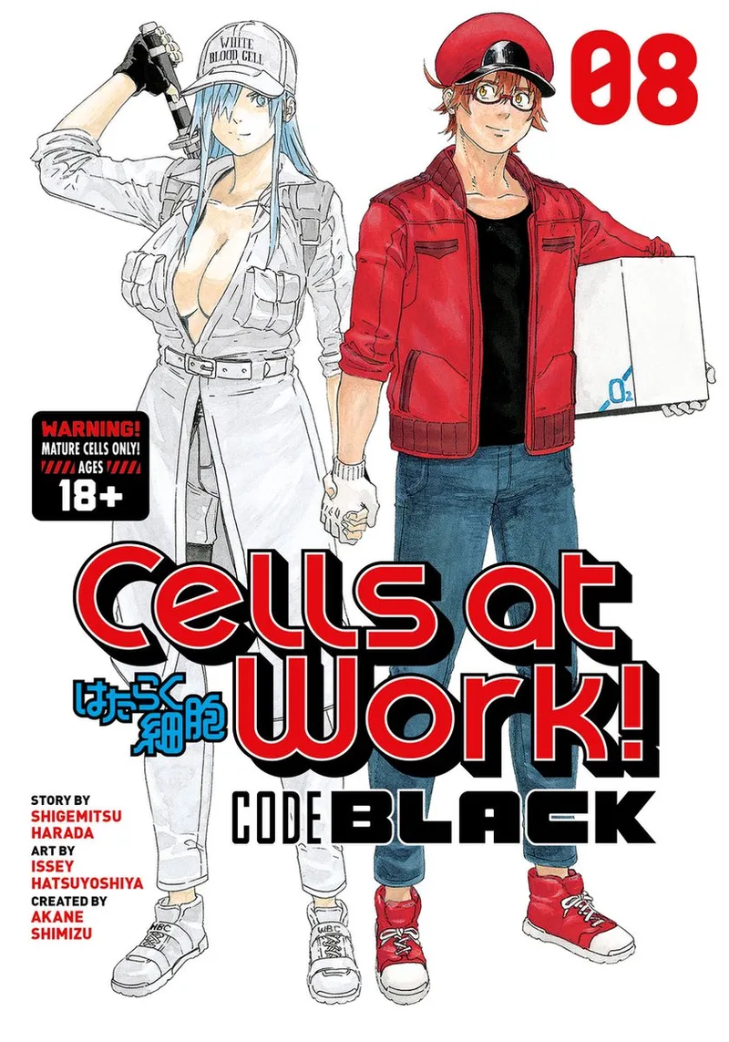 Cells at Work! Code Black- Cells at Work! CODE BLACK 8 van Kodansha Comics – boekfoto