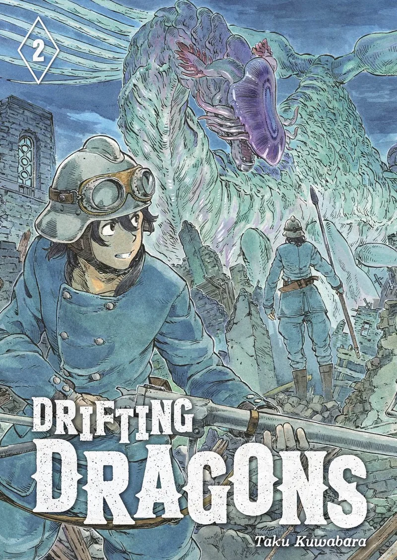 Drifting Dragons 2 fra Kodansha Comics – billede af bogen