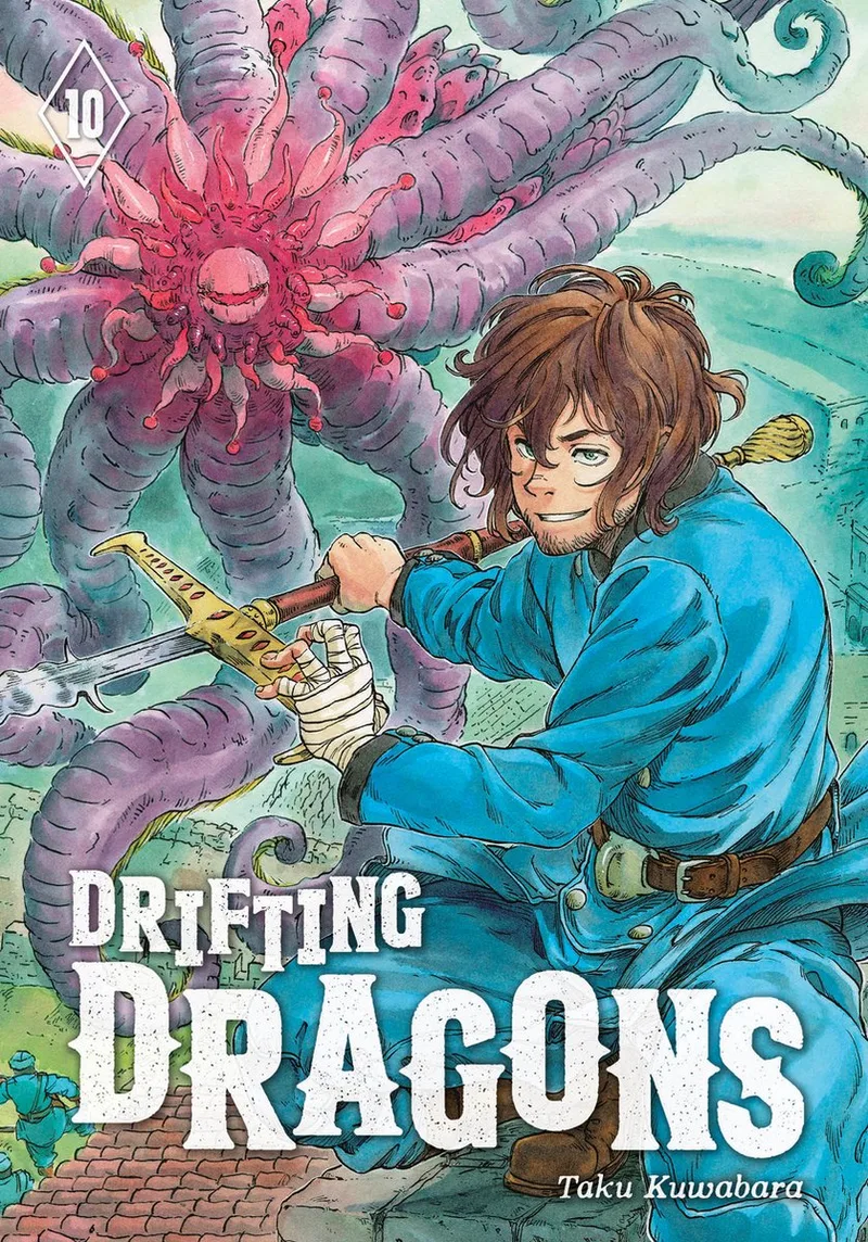 Drifting Dragons- Drifting Dragons 10 von Kodansha Comics – Buchfoto