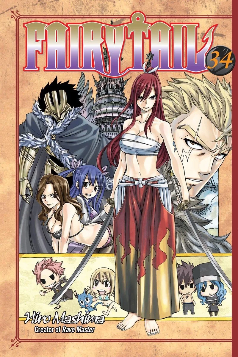 Fairy Tail 34 von Kodansha Comics – Buchfoto