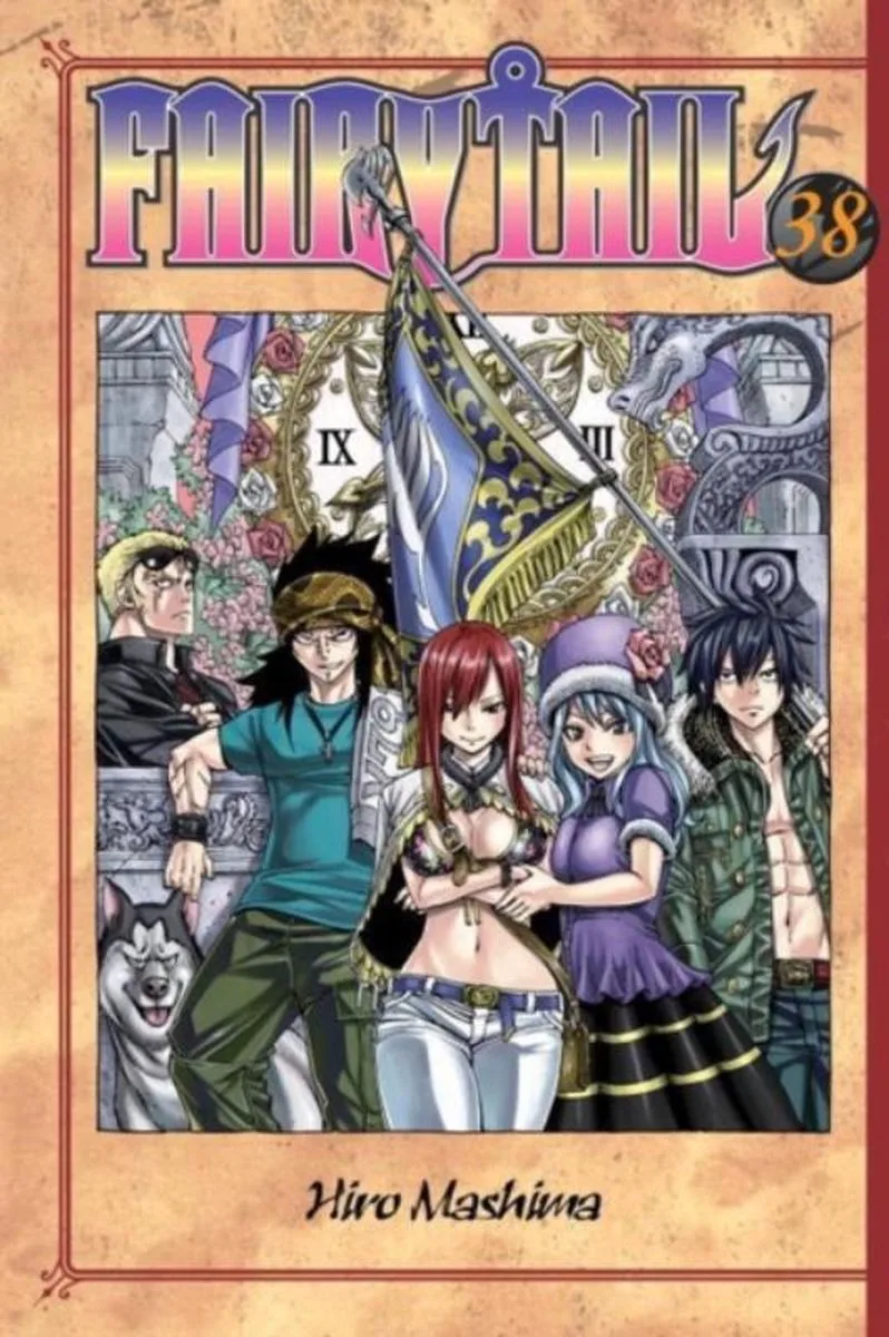 Fairy Tail 38 fra Kodansha Comics – billede af bogen