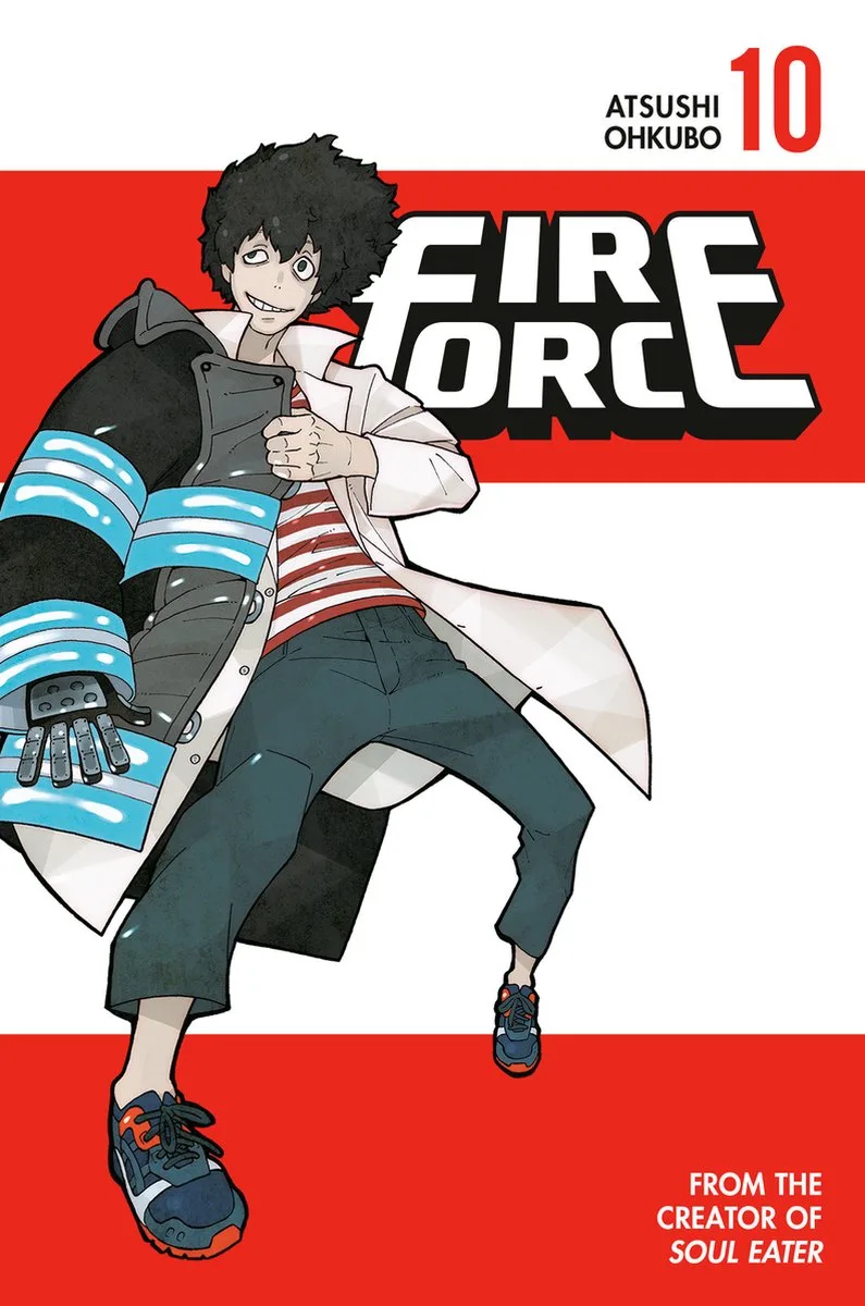 Fire Force 10 von Kodansha Comics – Buchfoto