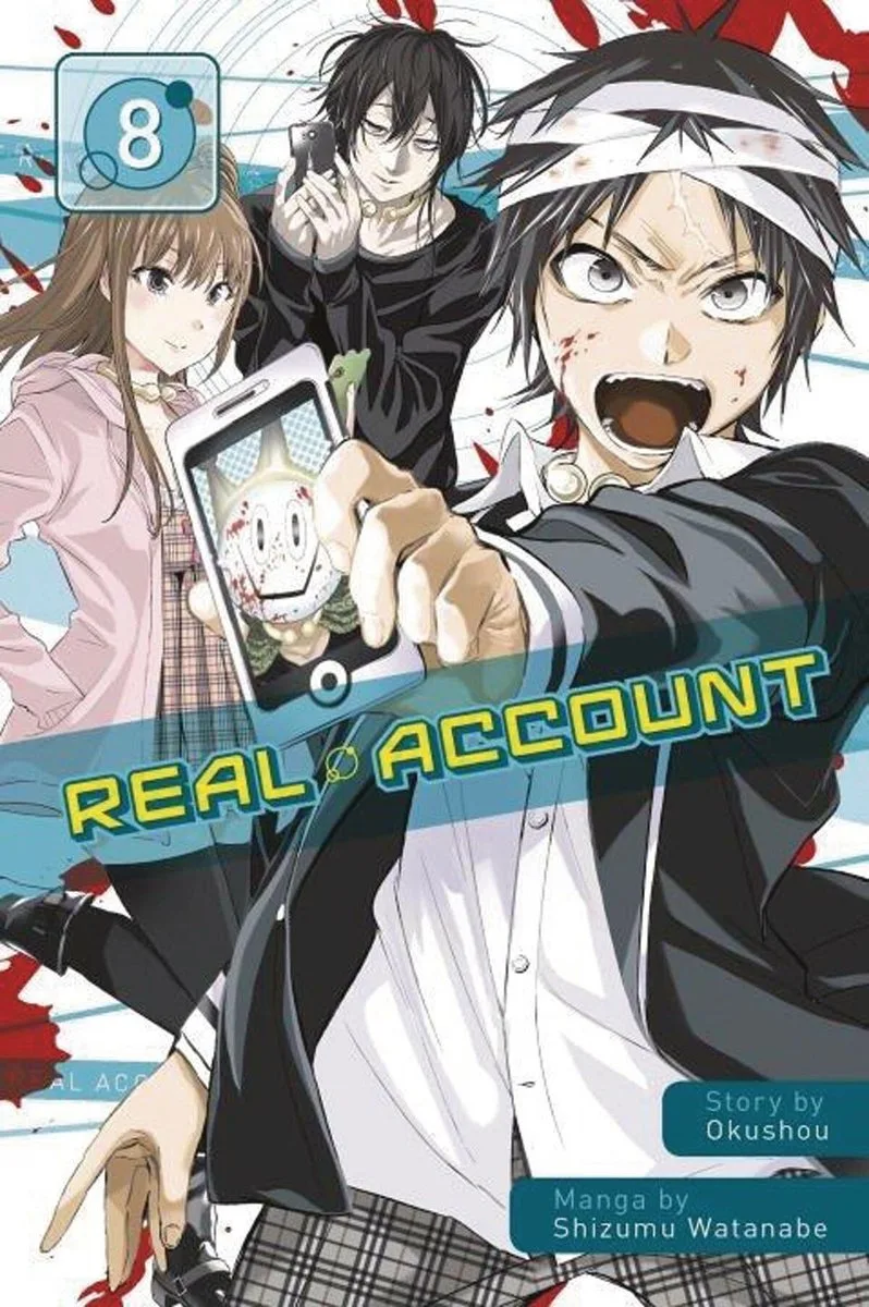 Real Account 8 von Kodansha Comics – Buchfoto