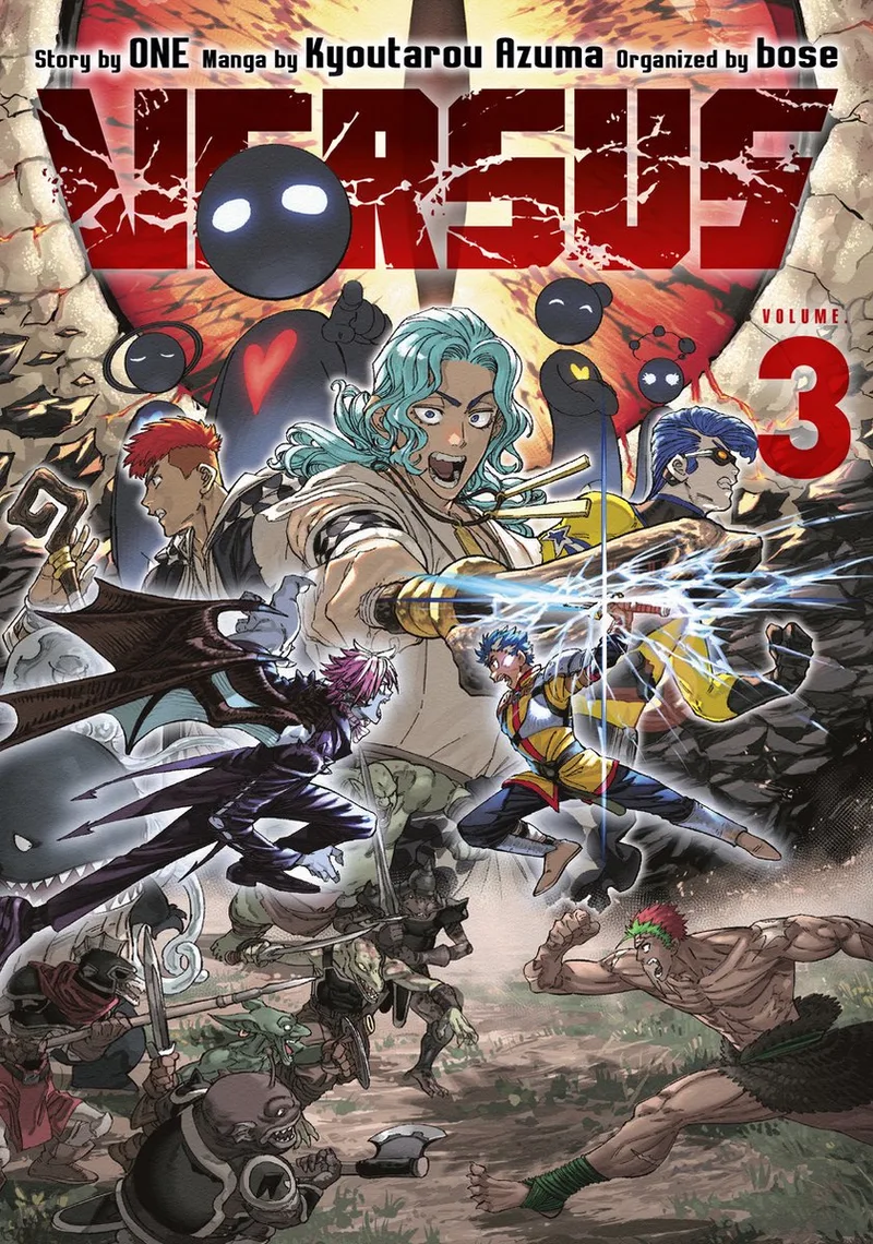 Versus- Versus 3 fra Kodansha Comics – billede af bogen