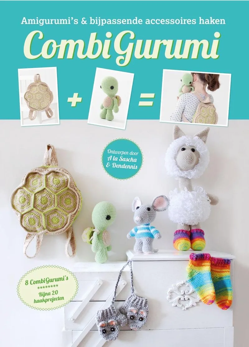 Combi Gurumi de KOSMOS – photo du livre