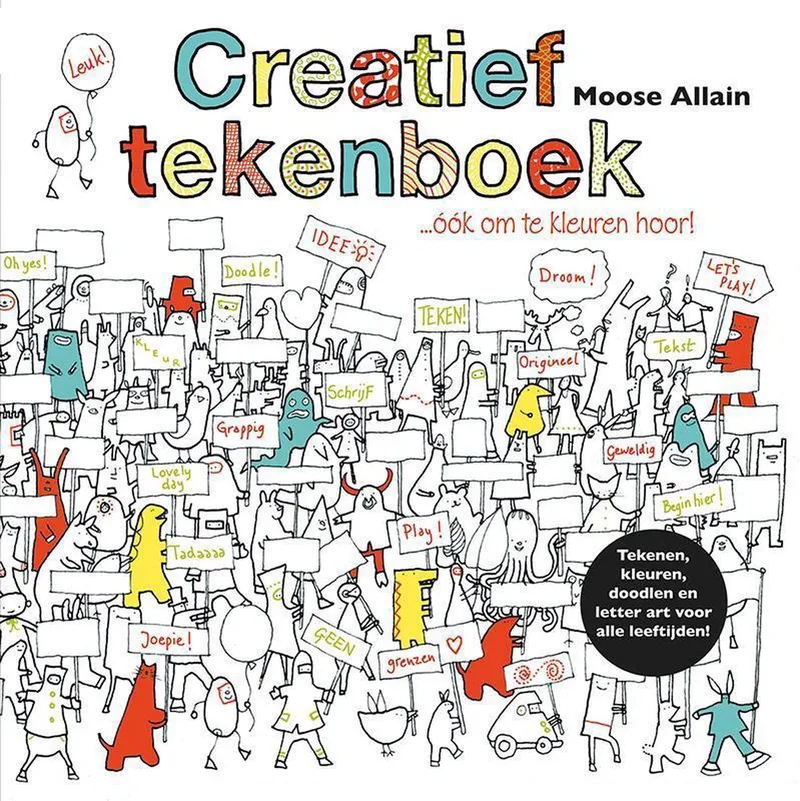Creatief tekenboek fra KOSMOS – billede af bogen