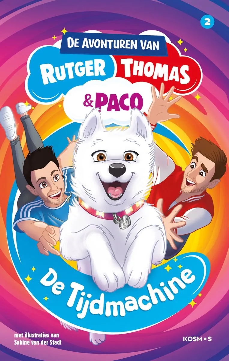 De avonturen van Rutger, Thomas en Paco 2 - De Tijdmachine de KOSMOS – photo du livre
