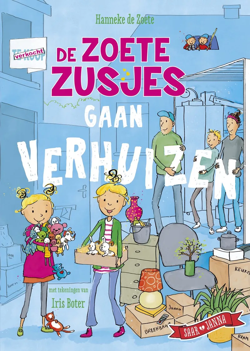 De Zoete Zusjes - De Zoete Zusjes gaan verhuizen van KOSMOS – boekfoto