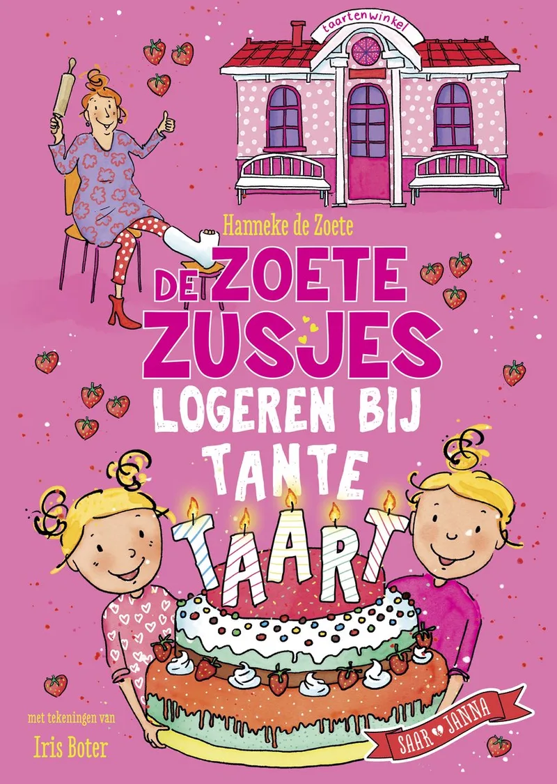 De Zoete Zusjes - De Zoete Zusjes logeren bij tante Taart de KOSMOS – photo du livre