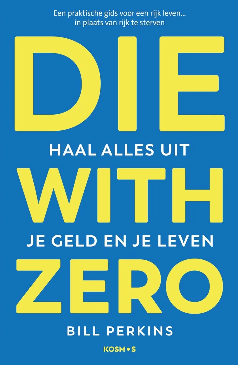 Die With Zero fra KOSMOS – billede af bogen