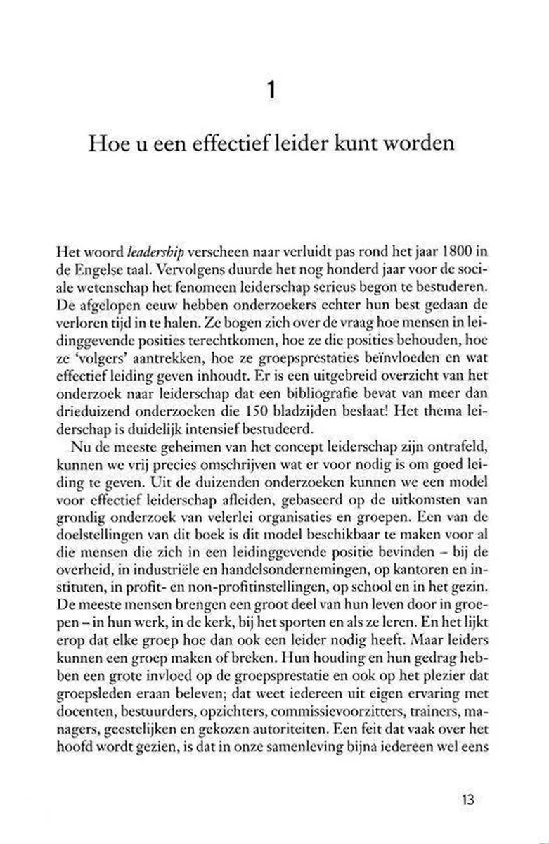 Effectief leidinggeven de KOSMOS – photo du livre