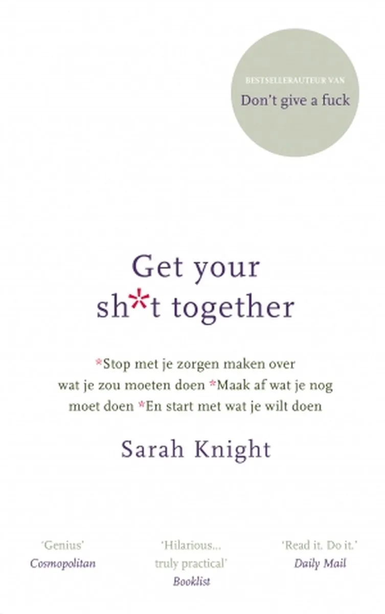 Get your shit together von KOSMOS – Buchfoto