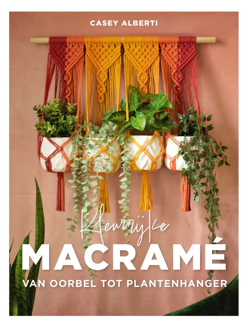 Kleurrijke macramé von KOSMOS – Buchfoto