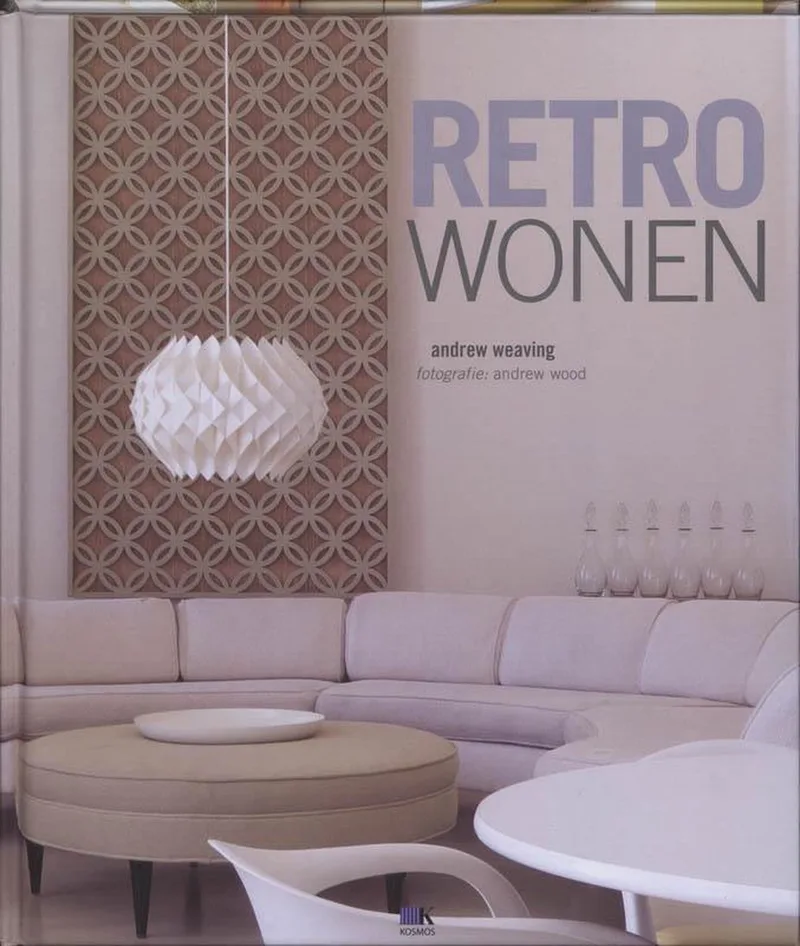 Retro wonen van KOSMOS – boekfoto