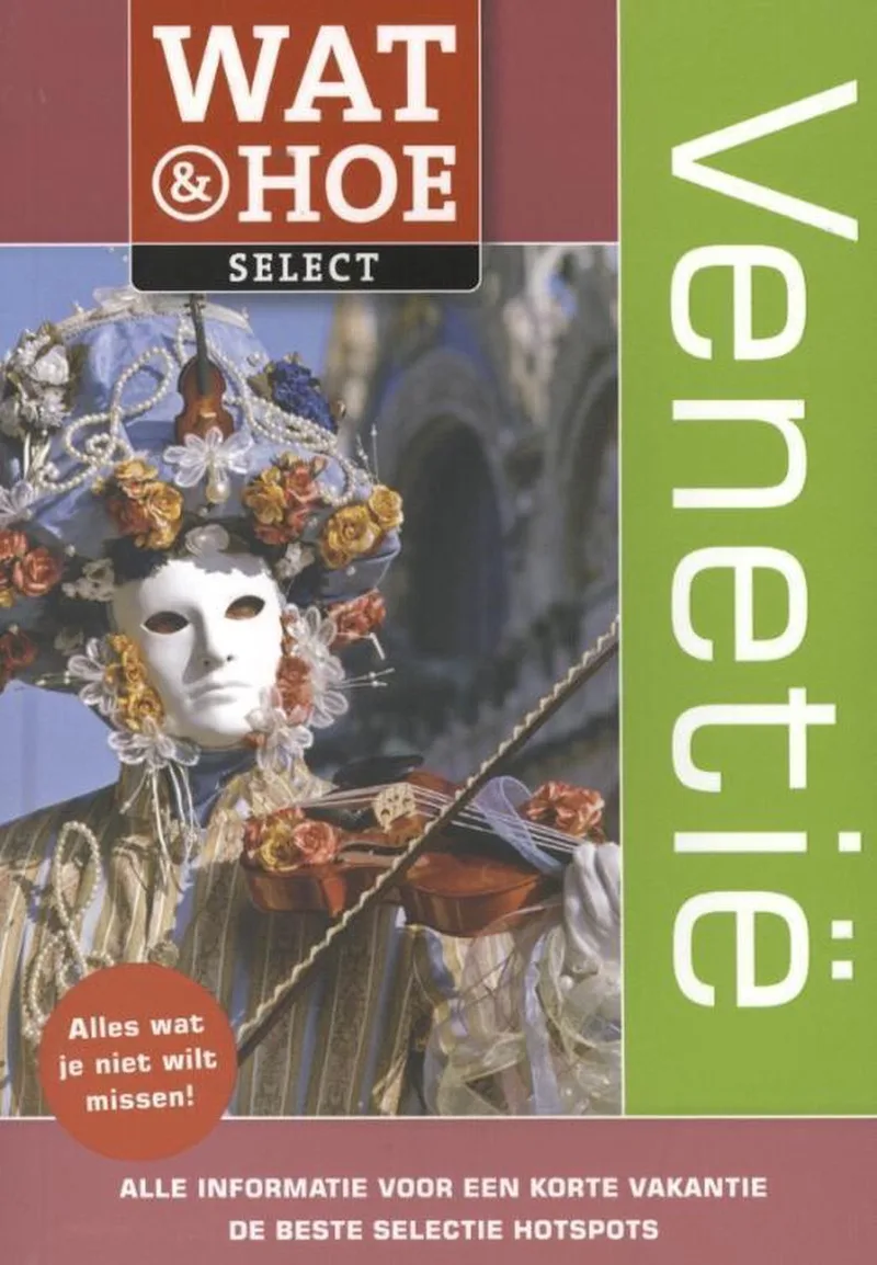 Wat & Hoe select - Venetie fra KOSMOS – billede af bogen