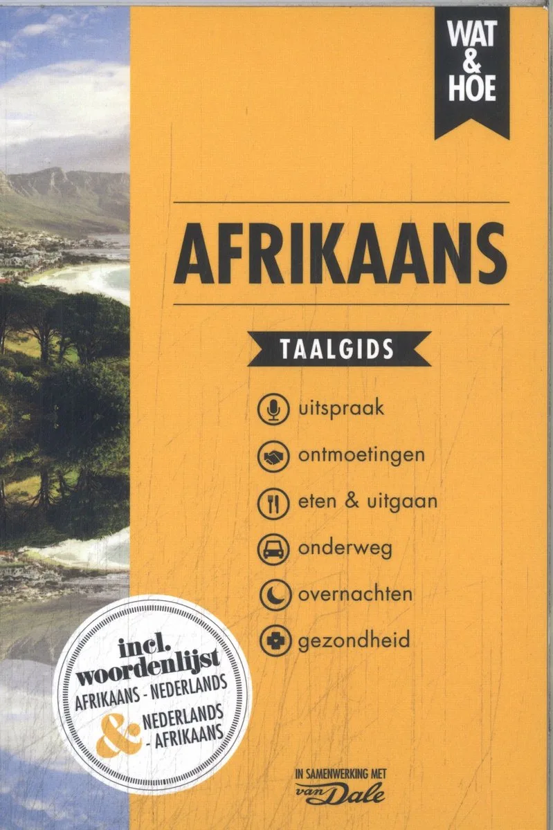 Wat & Hoe taalgids - Afrikaans fra KOSMOS – billede af bogen