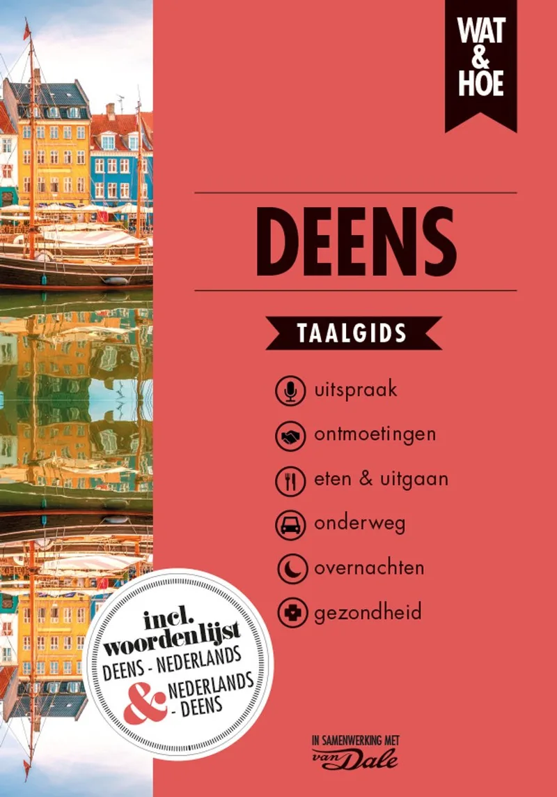 Wat & Hoe taalgids - Deens fra KOSMOS – billede af bogen
