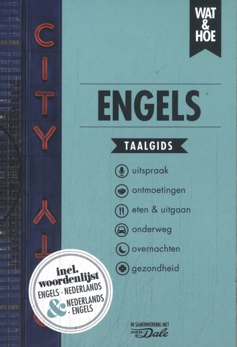 Wat & Hoe taalgids - Engels fra KOSMOS – billede af bogen