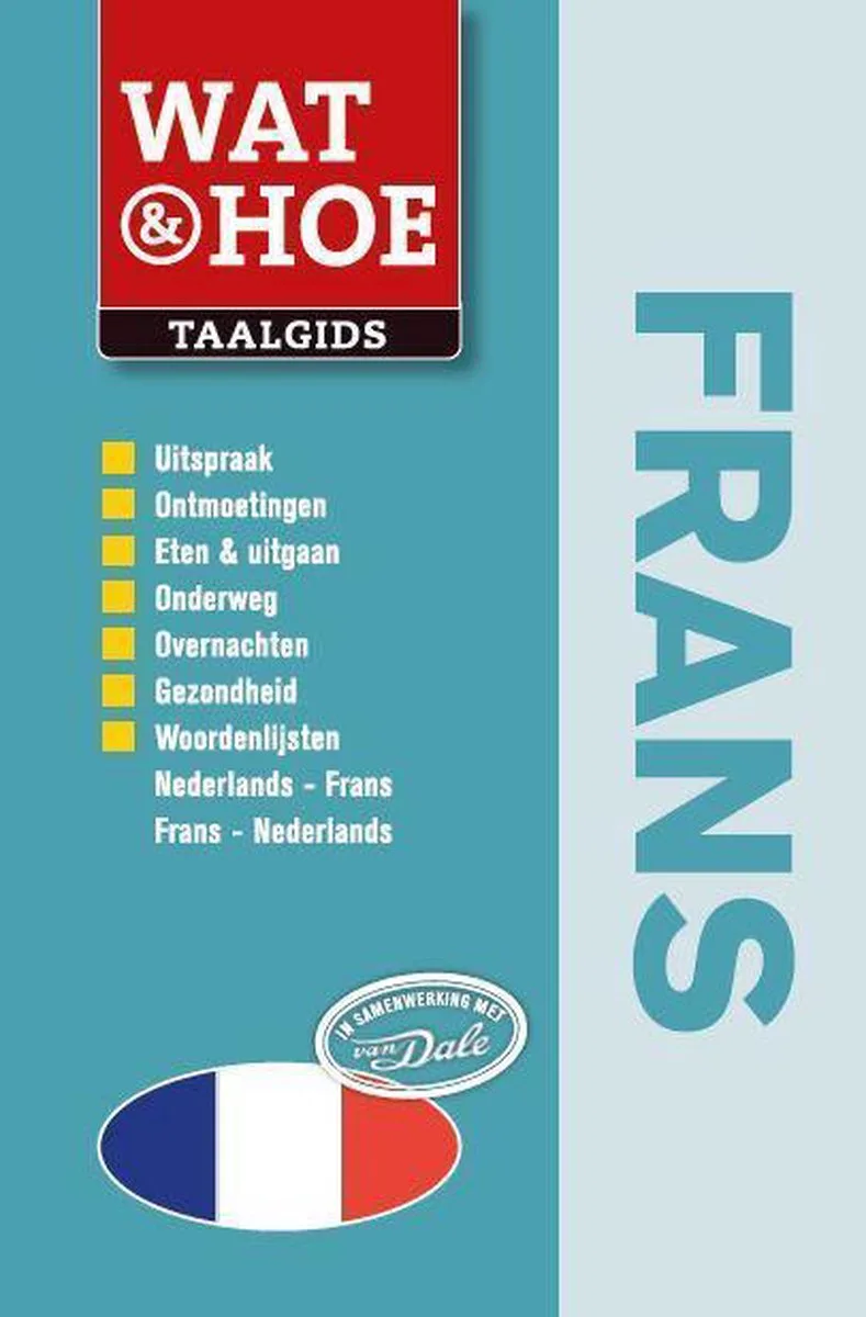 Wat & Hoe taalgids - Frans fra KOSMOS – billede af bogen