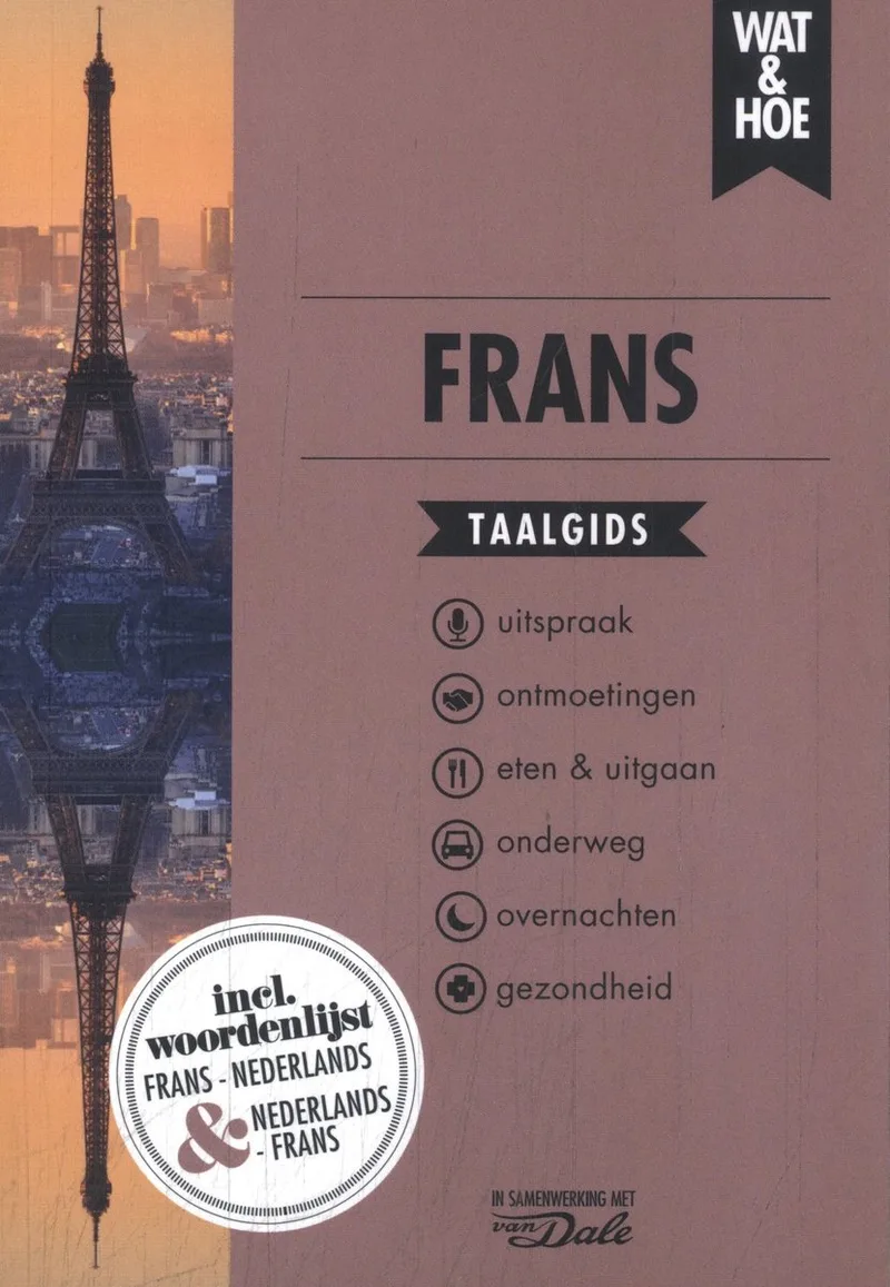 Wat & Hoe taalgids - Frans fra KOSMOS – billede af bogen