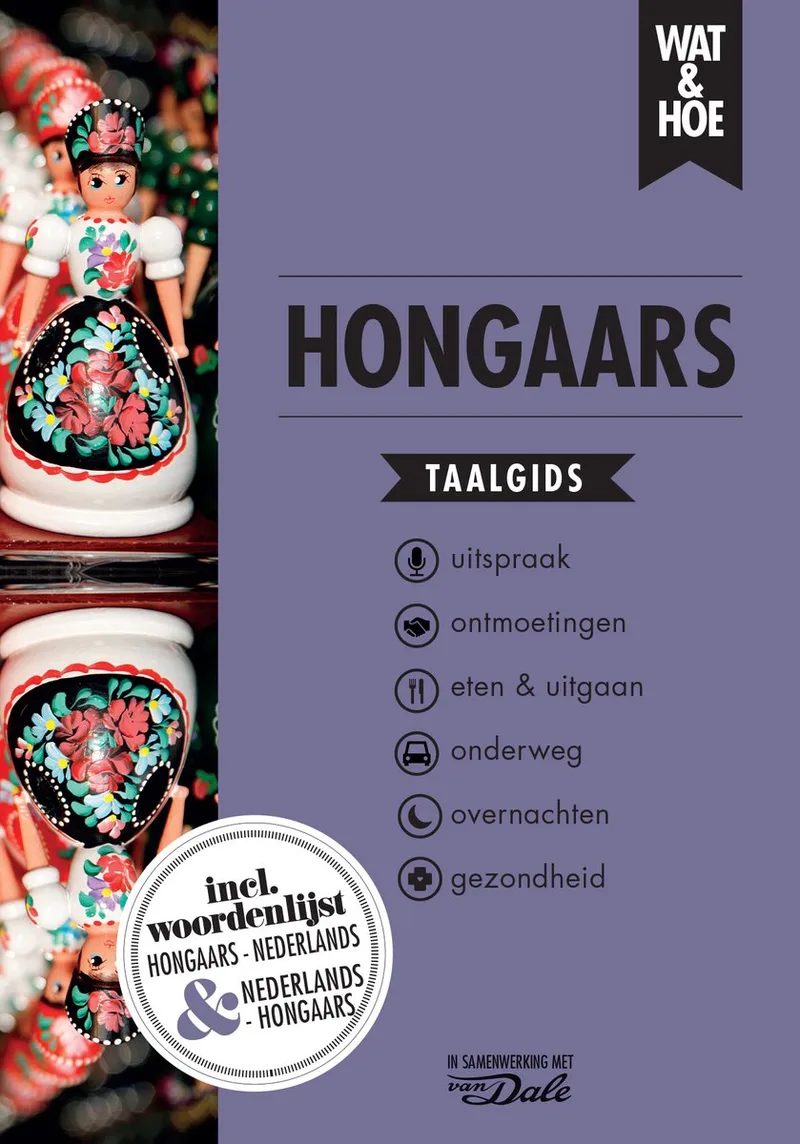 Wat & Hoe taalgids - Hongaars fra KOSMOS – billede af bogen