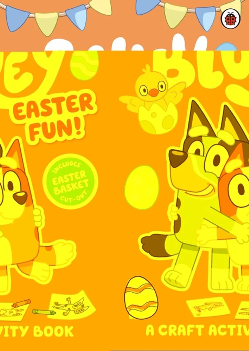 Bluey- Bluey: Easter Fun Activity von Ladybird – Buchfoto
