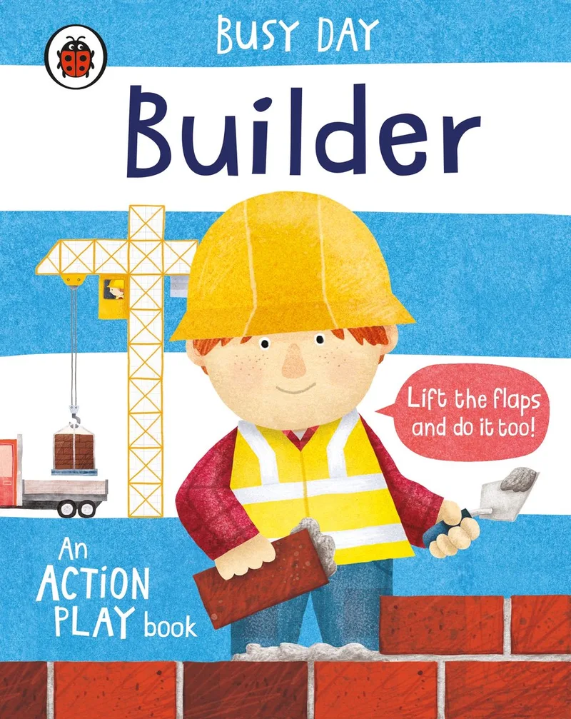Busy Day: Builder von Ladybird – Buchfoto