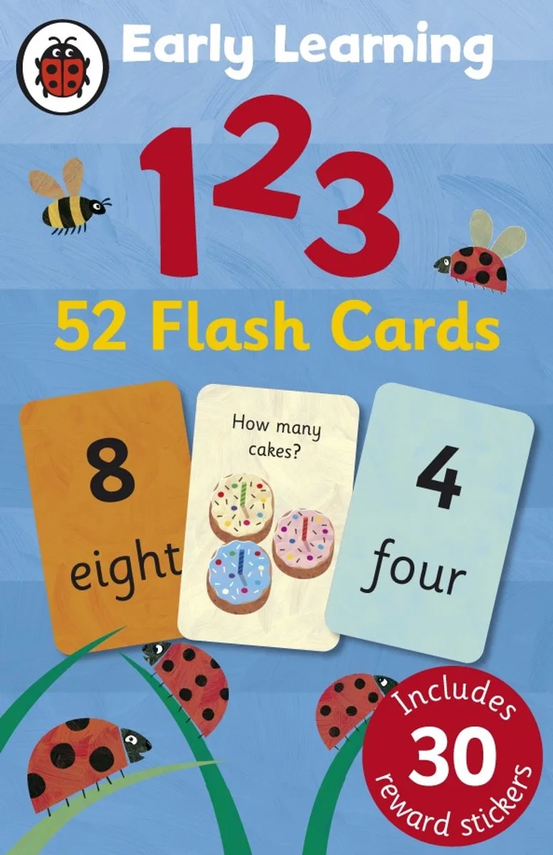 Early Learning 123 Flashcards von Ladybird – Buchfoto