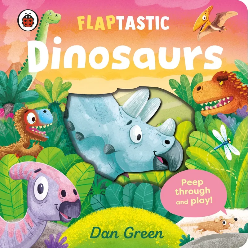 Flaptastic- Flaptastic Dinosaurs von Ladybird – Buchfoto