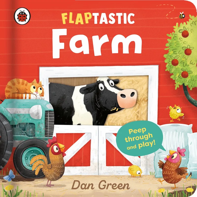 Flaptastic- Flaptastic Farm von Ladybird – Buchfoto