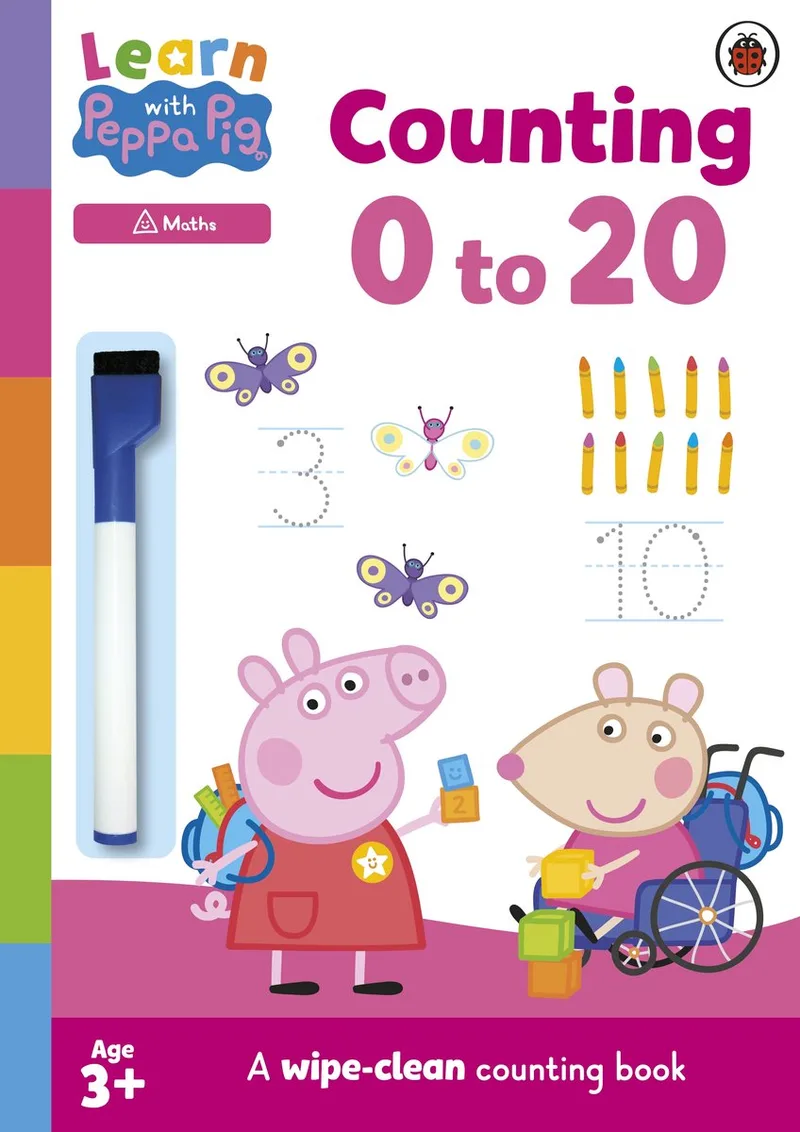 Learn with Peppa- Learn with Peppa: Counting 0–20 fra Ladybird – billede af bogen
