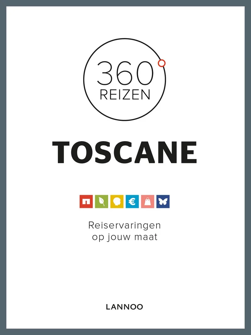 360° Toscane von Lannoo – Buchfoto