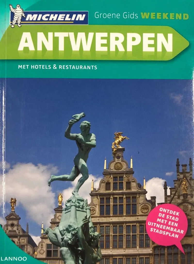 Antwerpen + stadsplan von Lannoo – Buchfoto