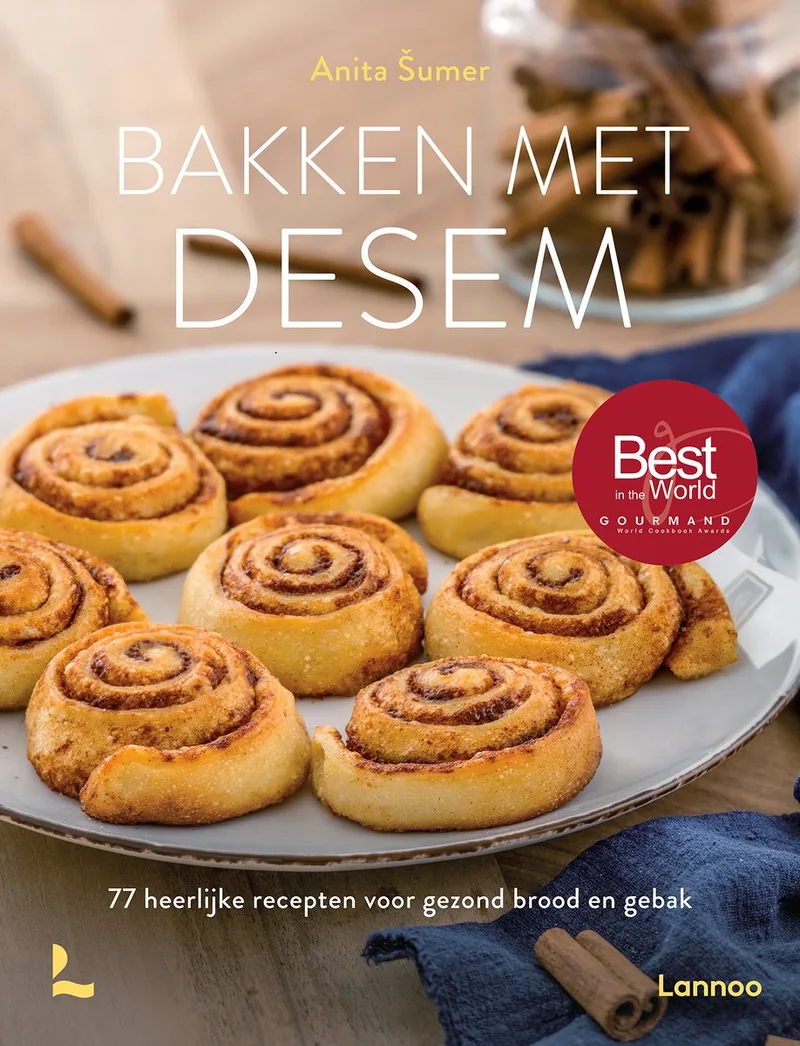 Bakken met desem van Lannoo – boekfoto