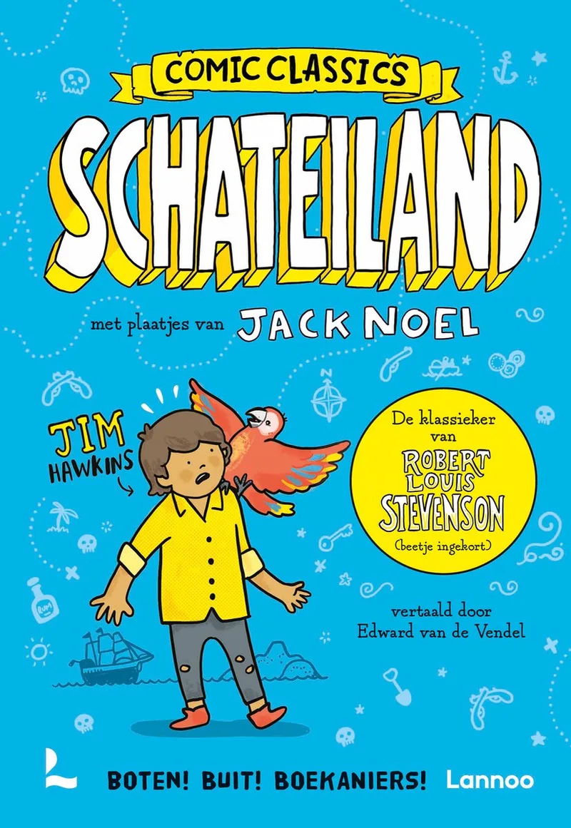 Comic classics - Schateiland fra Lannoo – billede af bogen